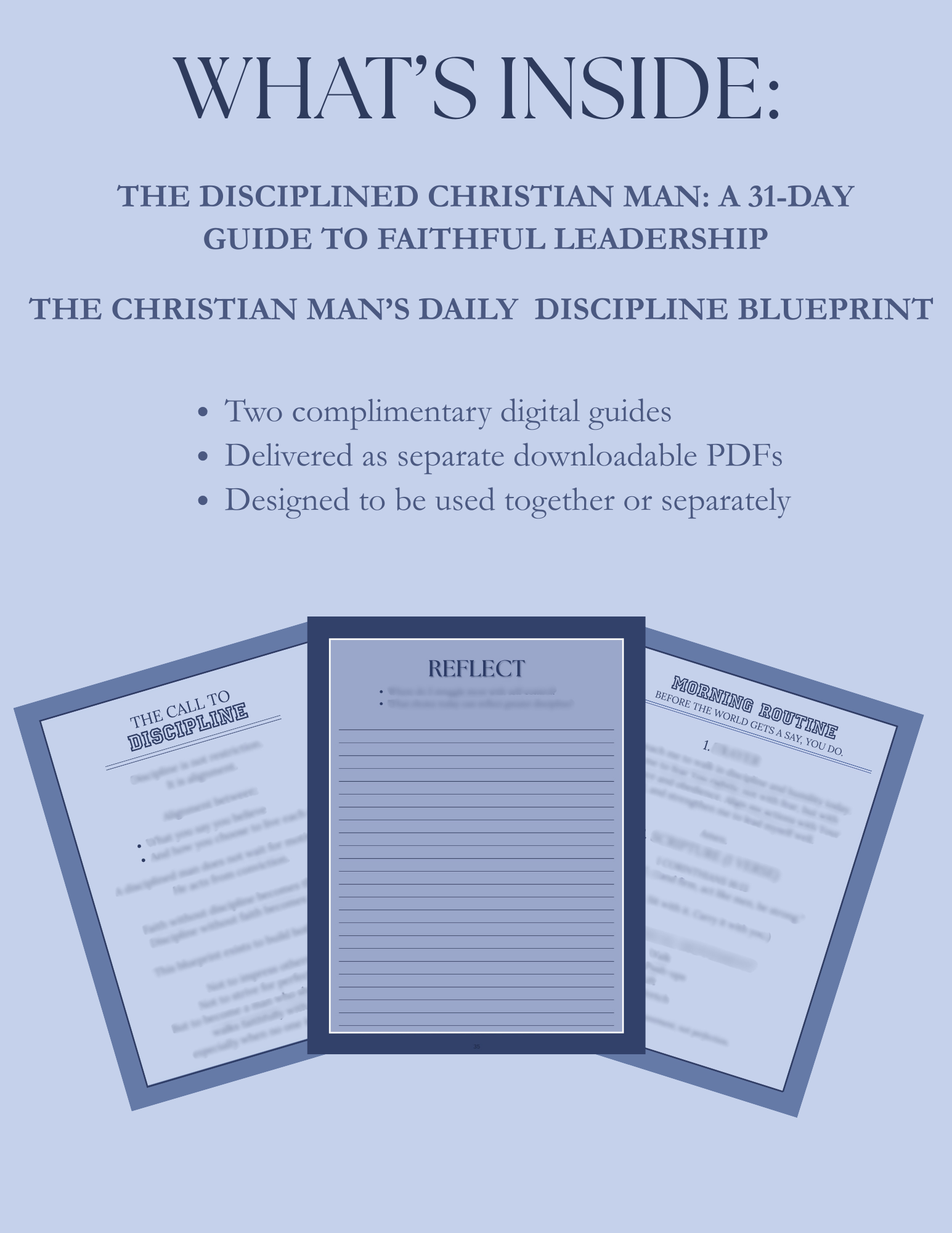 The Men's Discipline Bundle