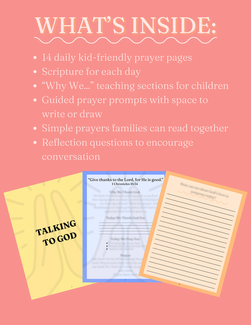 How To Pray With Your Kids