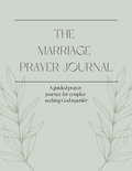Marriage Prayer Journal