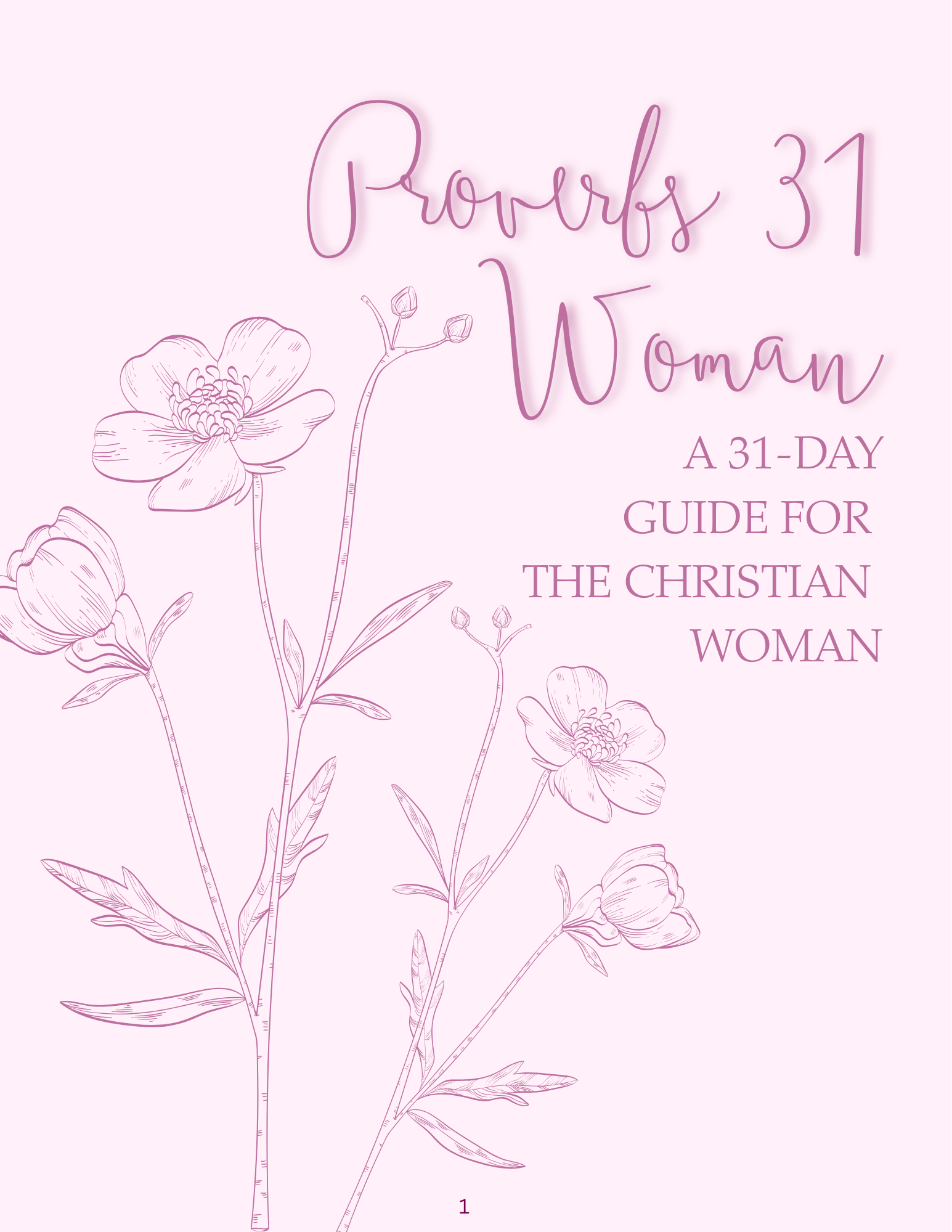 Proverbs 31 Woman: A 31-Day Guide for the Christian Woman